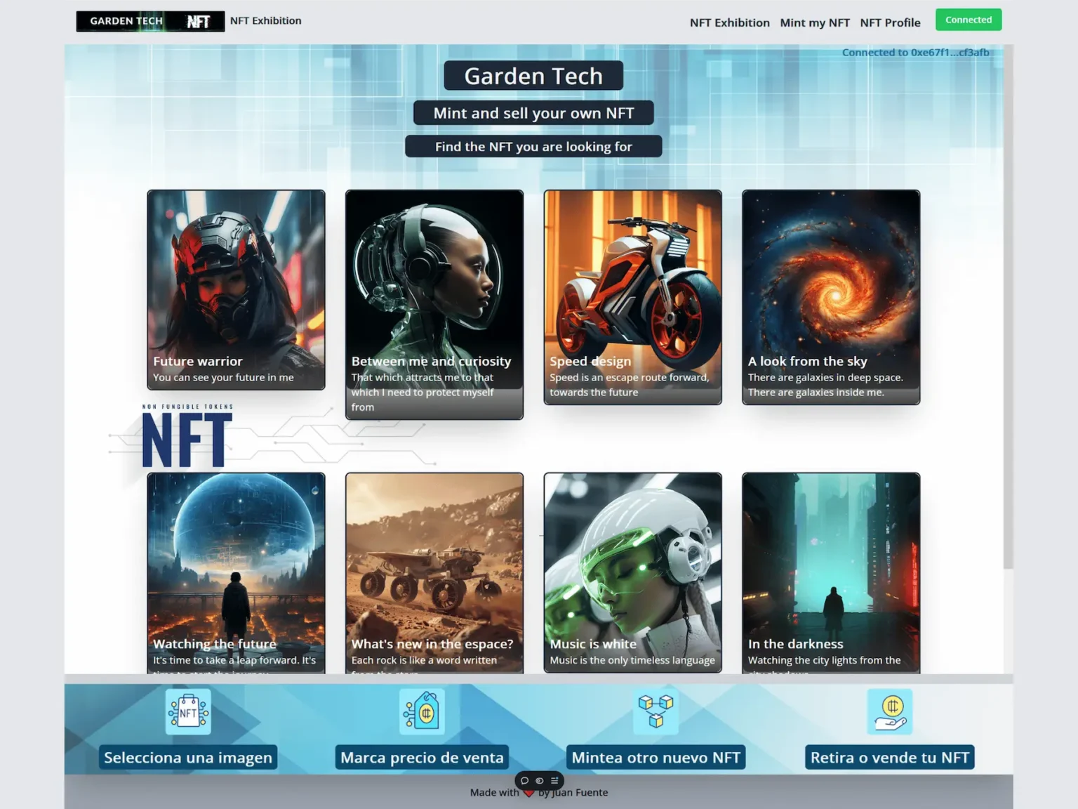Dashboard_Dapp_blockchain_para_minteo_y_venta_de_NFTs
