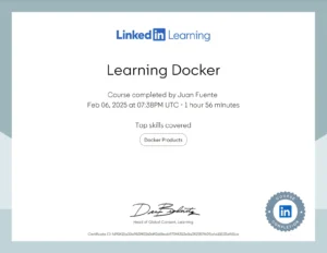 Diploma_Curso_Learning_Docker_Juan_Fuente